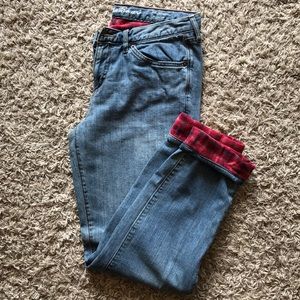 Eddie Bauer Women’s Flannel-Lined Jeans